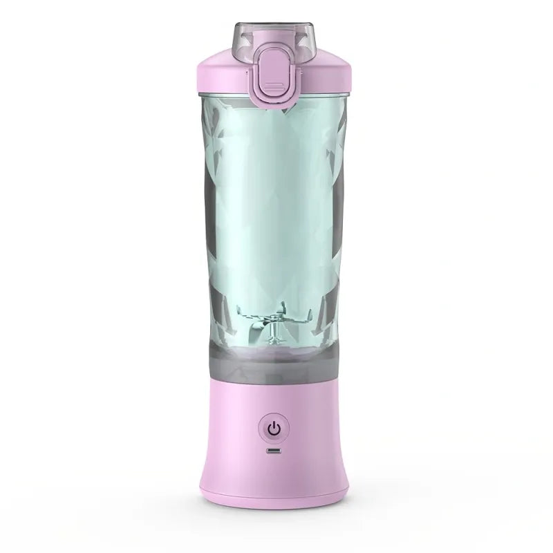 Portable Mini Blender – 600ML USB Rechargeable Smoothie & Juice Cup
