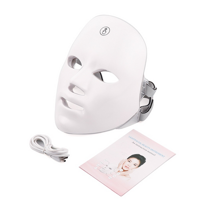 LED Skin Rejuvenation Facial Beauty Device – Multi-Spectrum Light Therapy