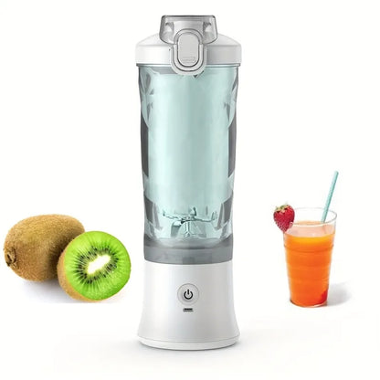 Portable Mini Blender – 600ML USB Rechargeable Smoothie & Juice Cup