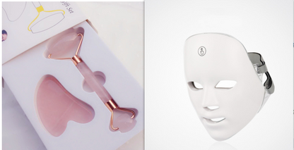 LED Skin Rejuvenation Facial Beauty Device – Multi-Spectrum Light Therapy